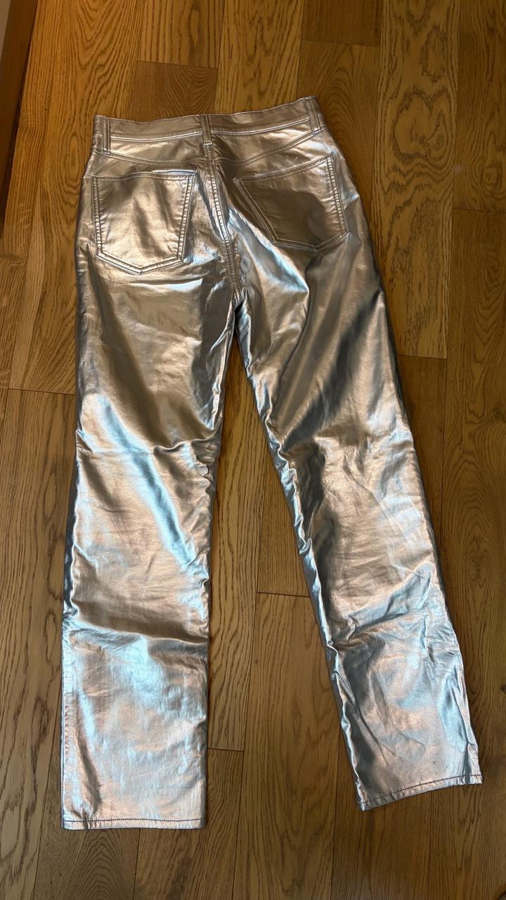 Металлические брюки
