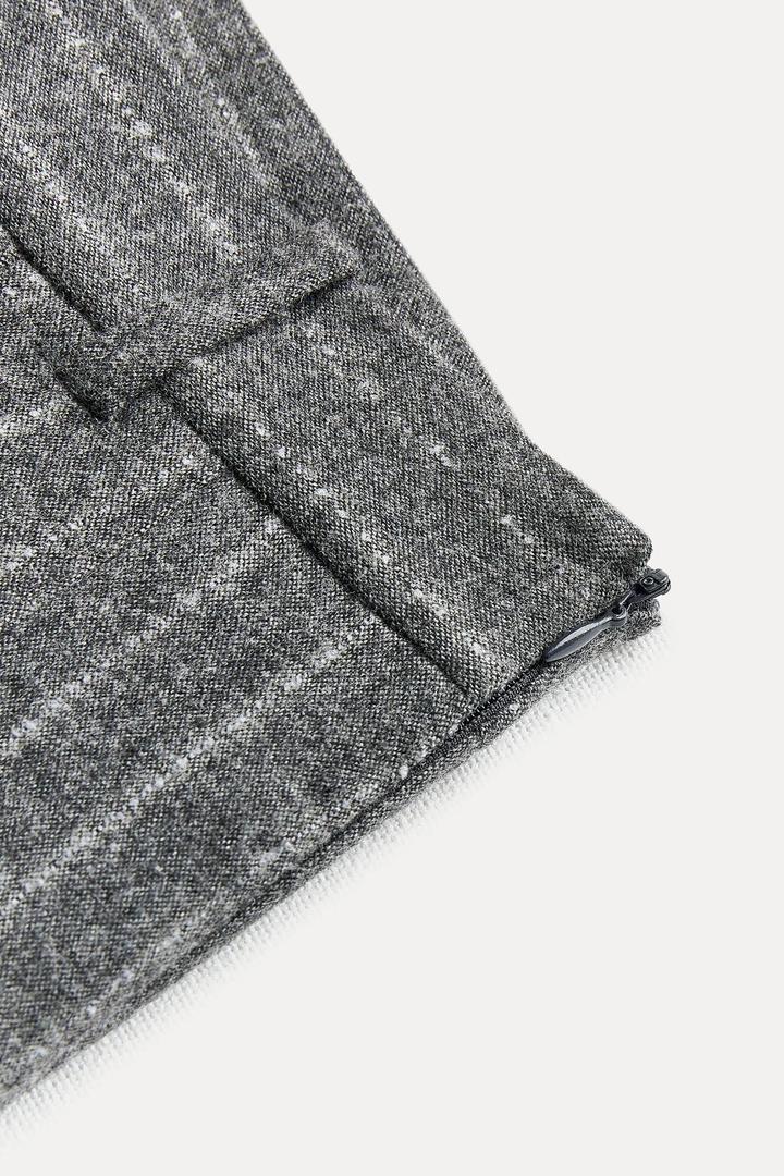 юбка из смесовой шерсти Zara