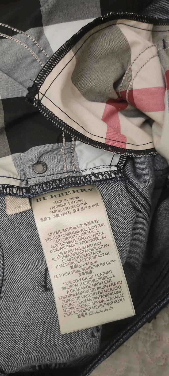стильные джинсы Burberry brit