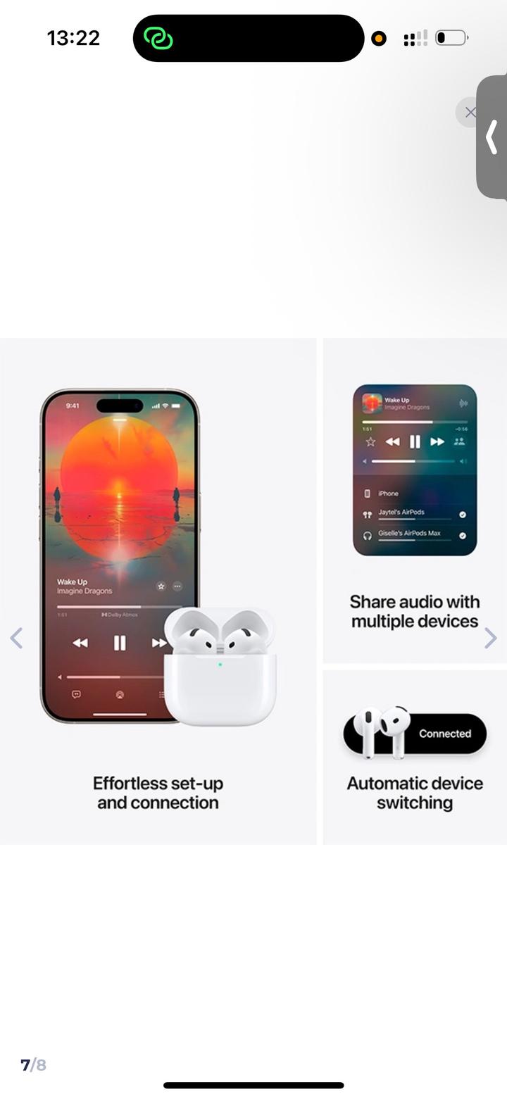 Наушники AirPods 4th Gen. Эйрподс
