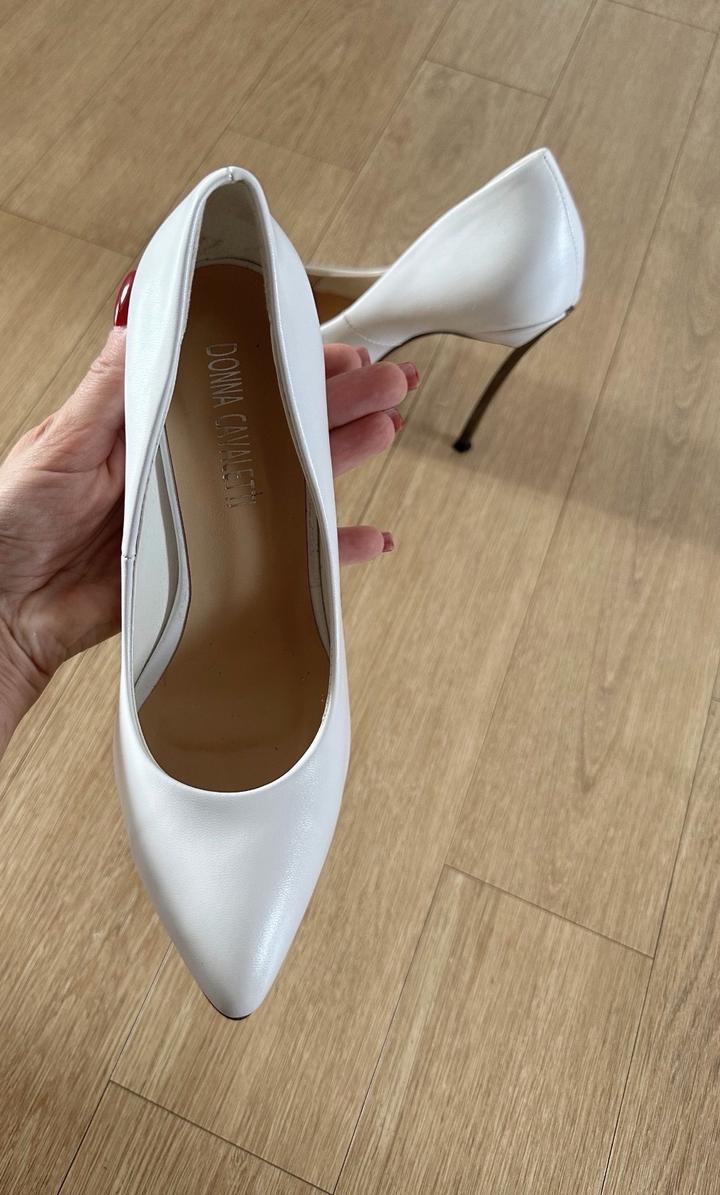 Белые туфли Кавалетти