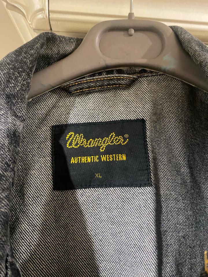 Wrangler джинсовая куртка мужская