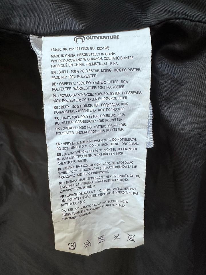 Зимний пуховик детский