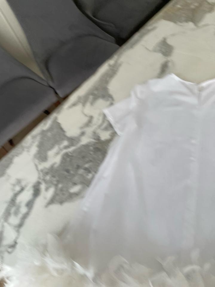 Топ женский с перьями, новый