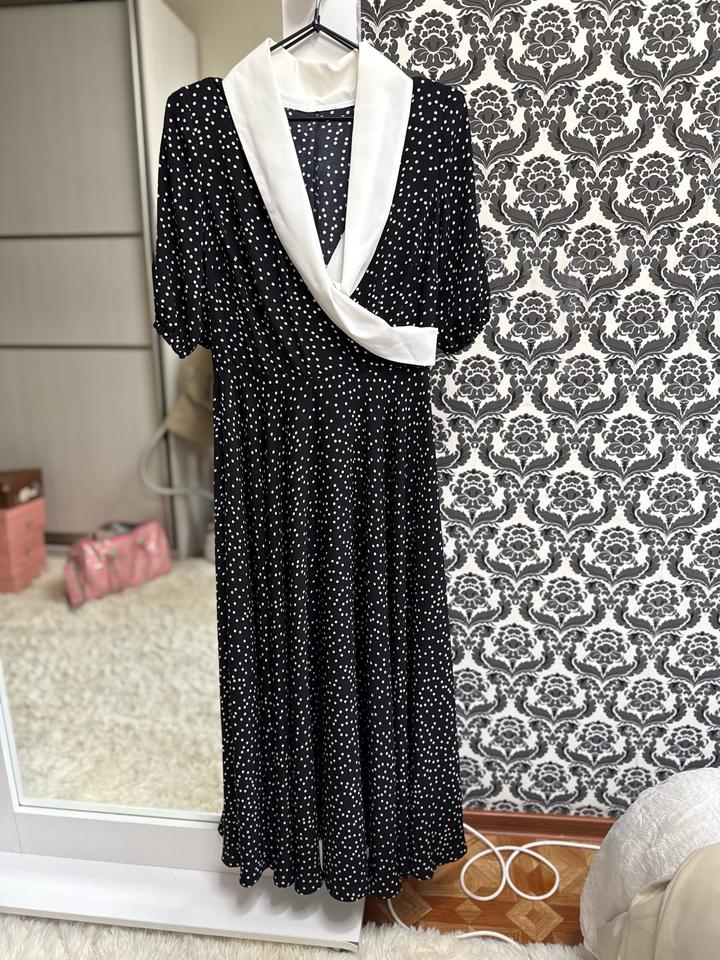 Платье в горошек