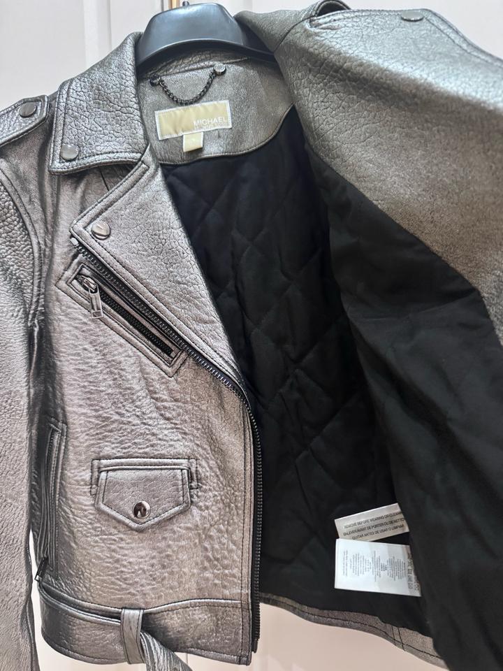 Кожаная куртка Michael Kors