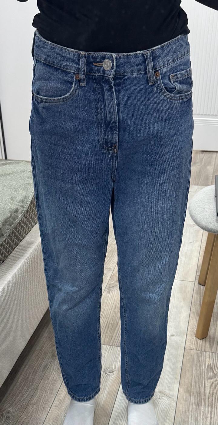 Джинсы mom fit (большемерят)