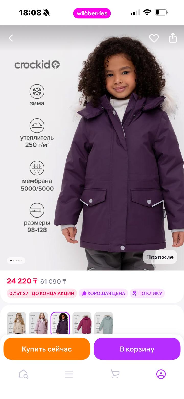 Зима/демисезонка Crockid