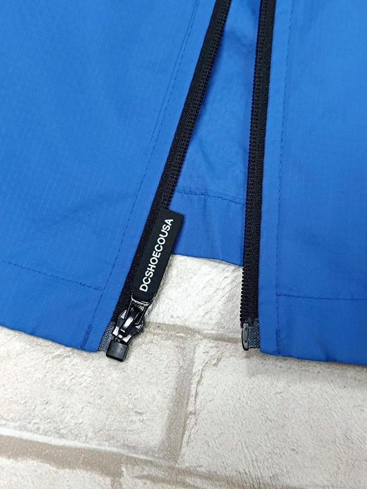 Мужская ветровка нейлон спорт синяя