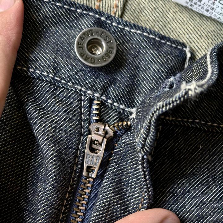 Винтажные широкие джинсы GAP Mechanic