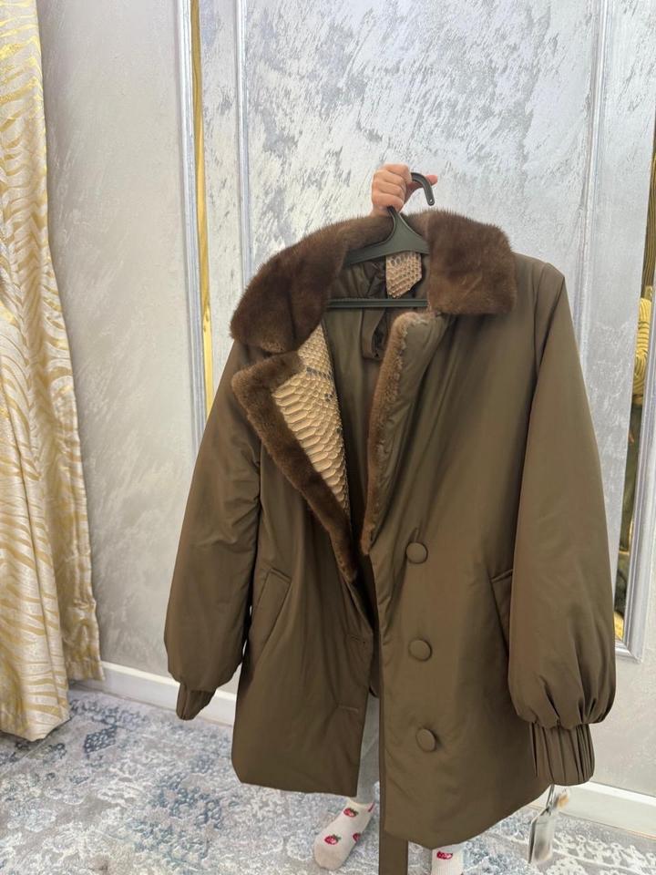 Куртка Рафаело с норковым воротником