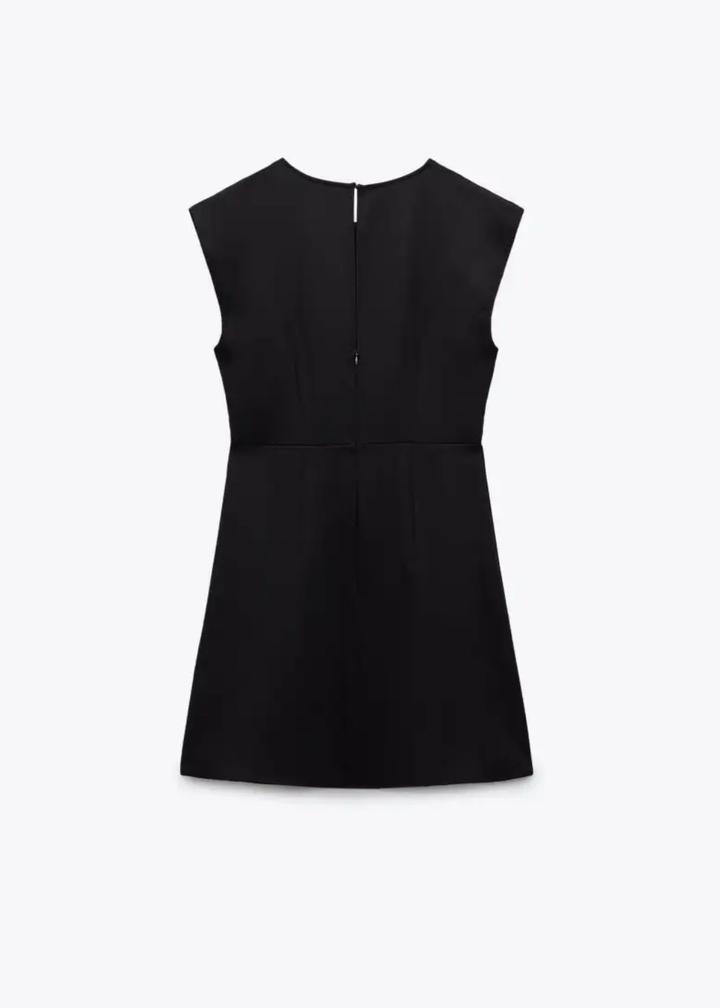 Черное платье ZARA