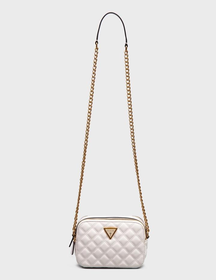 Сумка GUESS белая с цепочкой (кроссбоди) почти новая