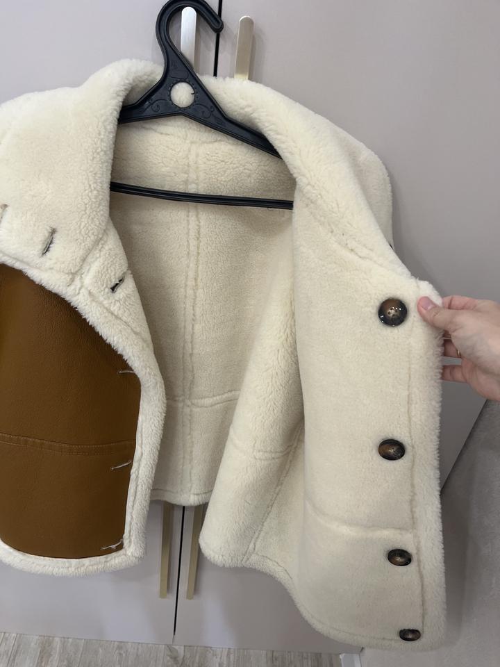 Двусторонняя куртка-шуба