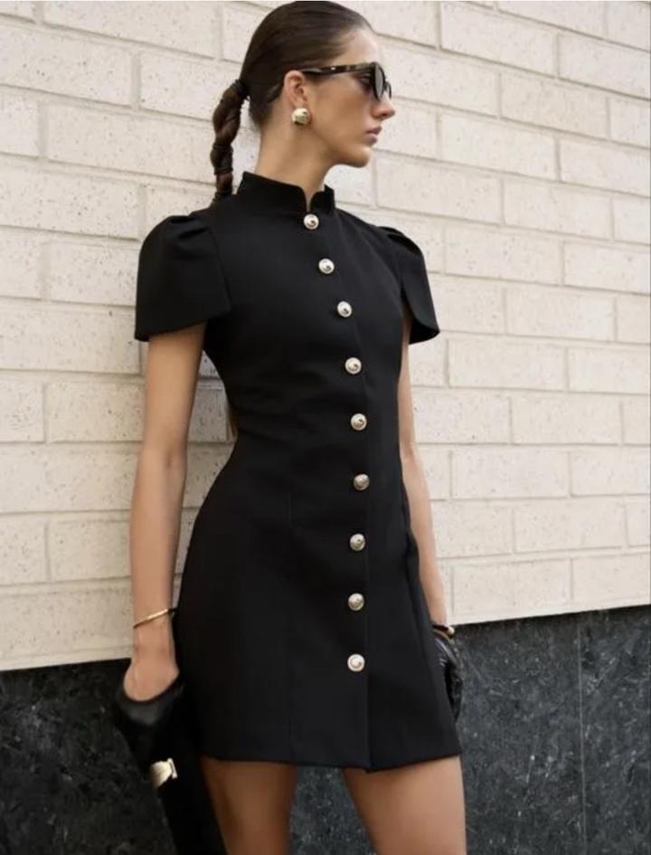 Черное платье Lichi