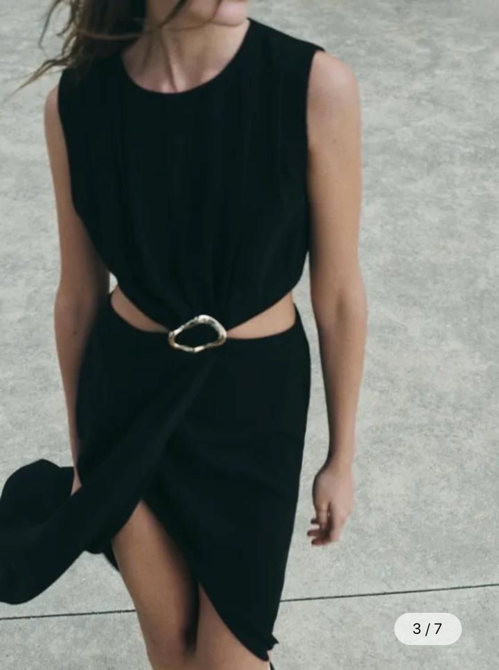 Чёрное платье Zara