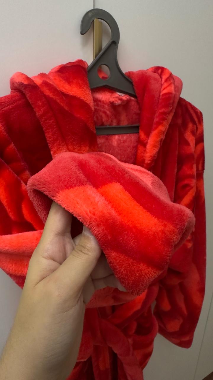 Домашний махровый халат