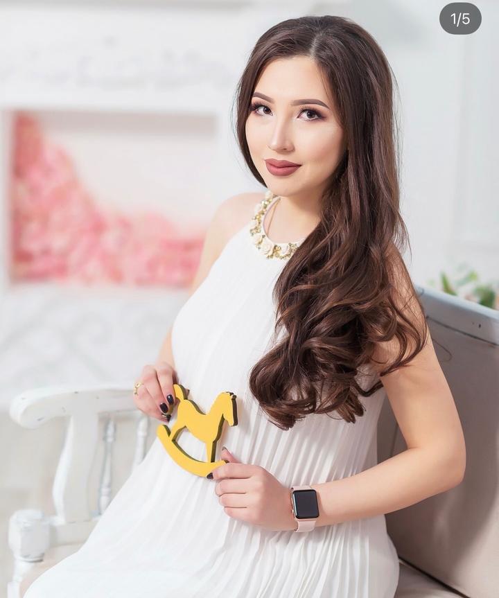 Белое платье из шифона