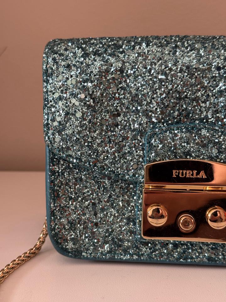 Furla Glitter Metropolis Cross Body Bag