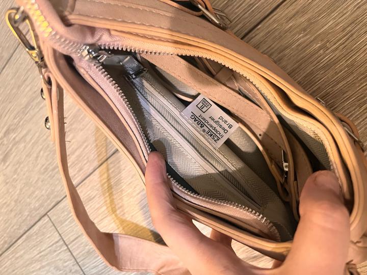 розовая сумка