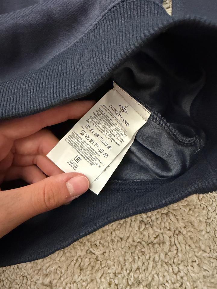 Свитшот Stone Island Crewneck / Navy Blue