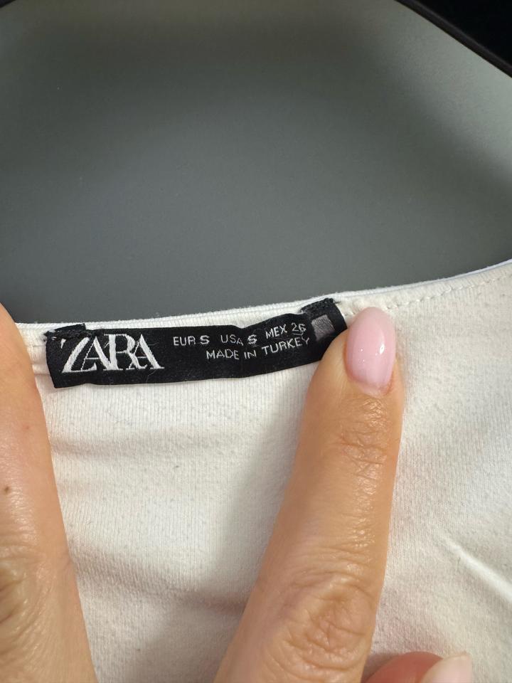 Белая майка от Zara