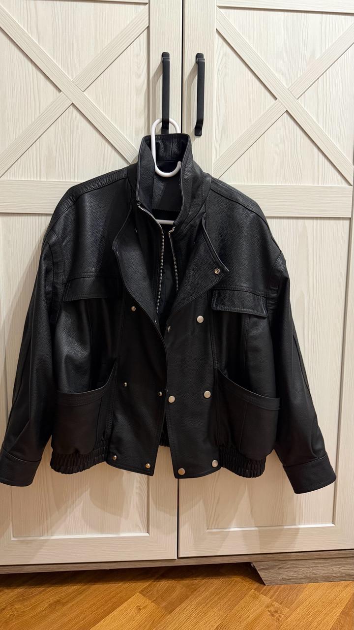 Куртка кожаная натуральная кожанка