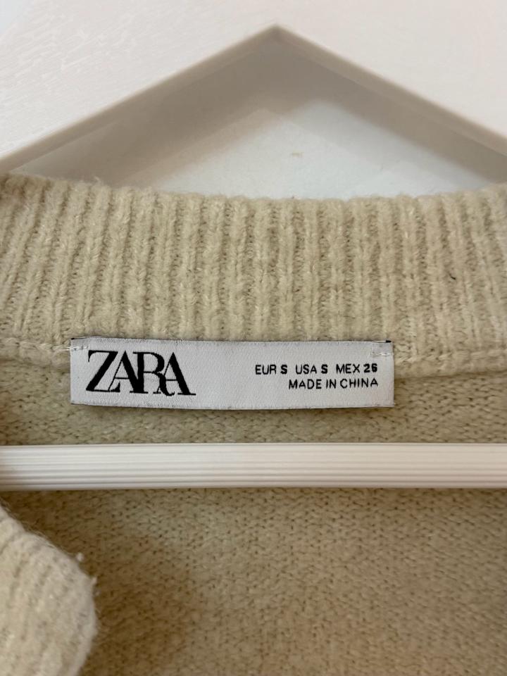 бежевый кардиган zara
