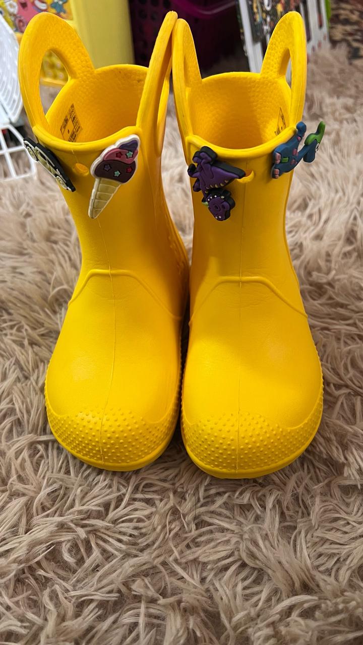 Crocs сапожки 9 размер (25-26рр)