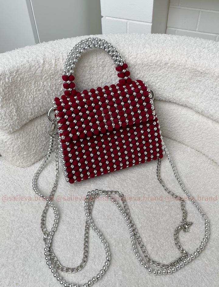 Сумка из бусин