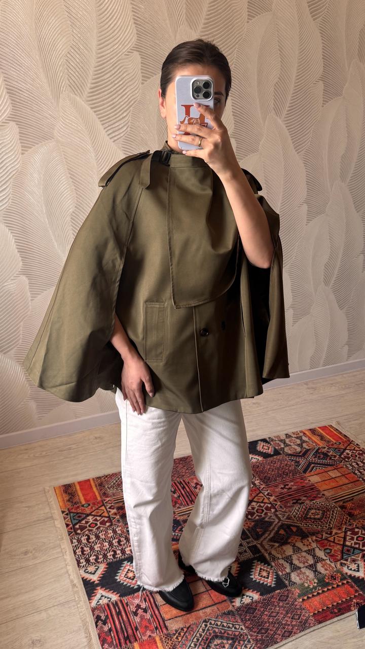 Кейп под burberry