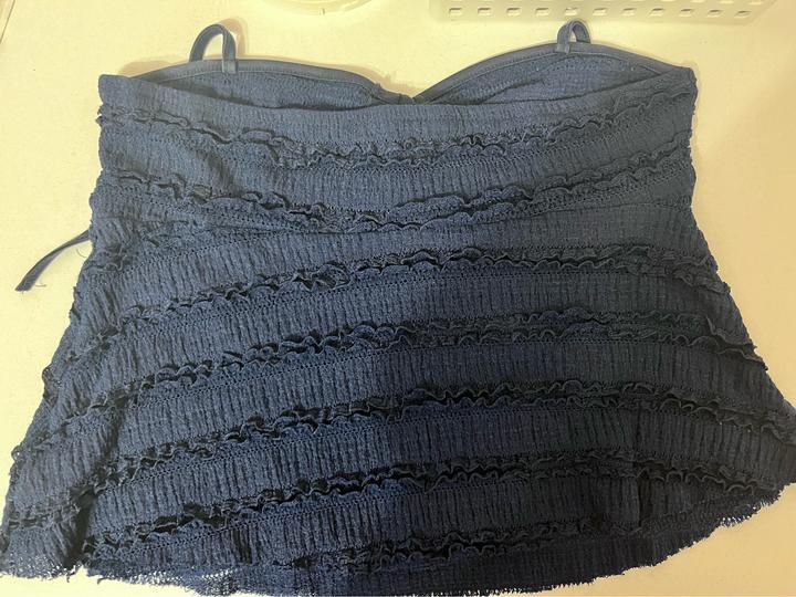 Красивый летний топ в navy blue