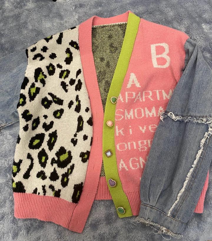 Кардиган короткий