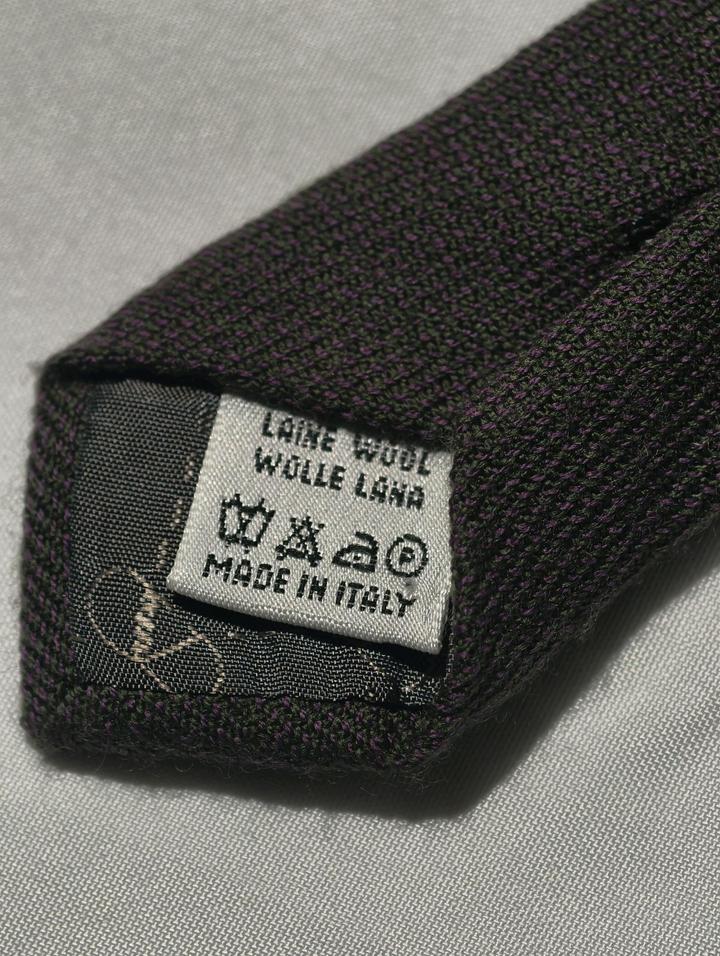 Винтаж Valentino галстук трикотажный