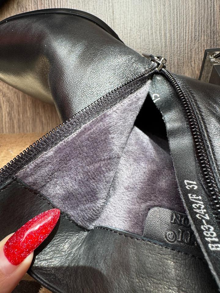 Ботинки осень/весна с натуральной кожой размера 37