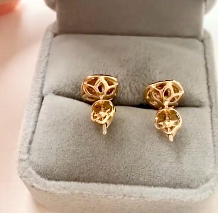 Новые бриллиантовые пусеты от Deberquem Jewelry
