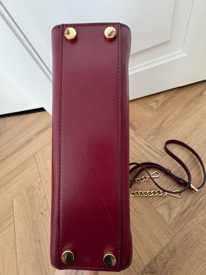 Сумка бордовая Michael kors