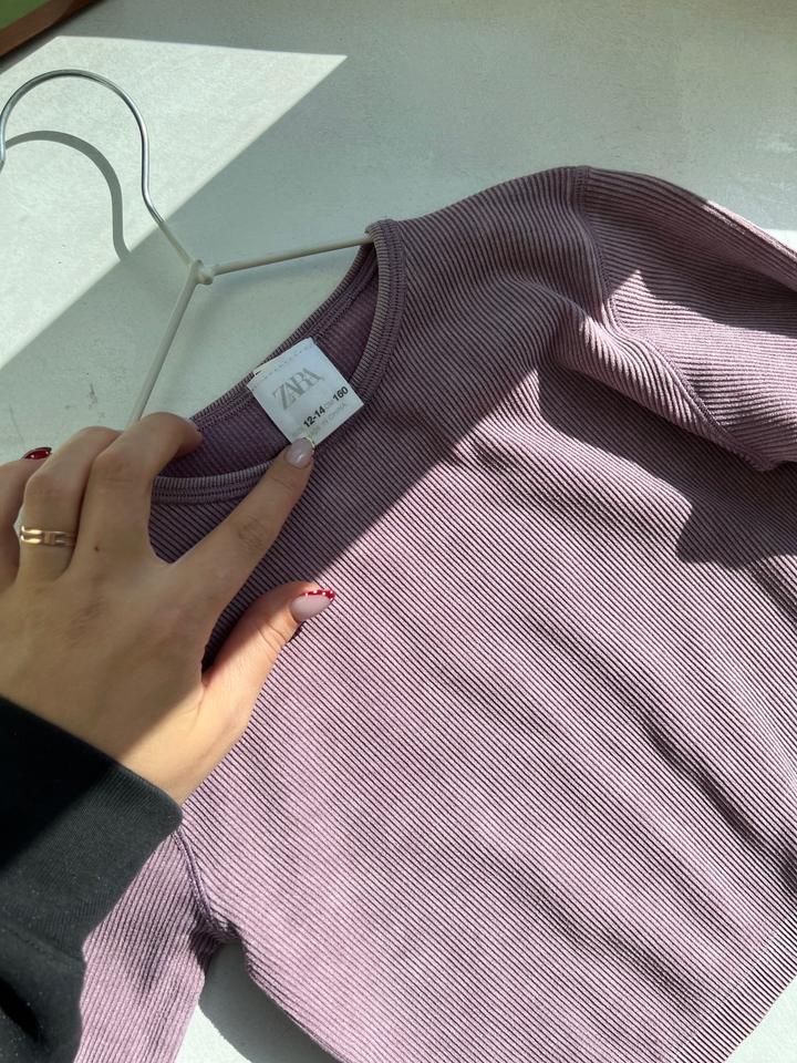 Zara кроп-топ