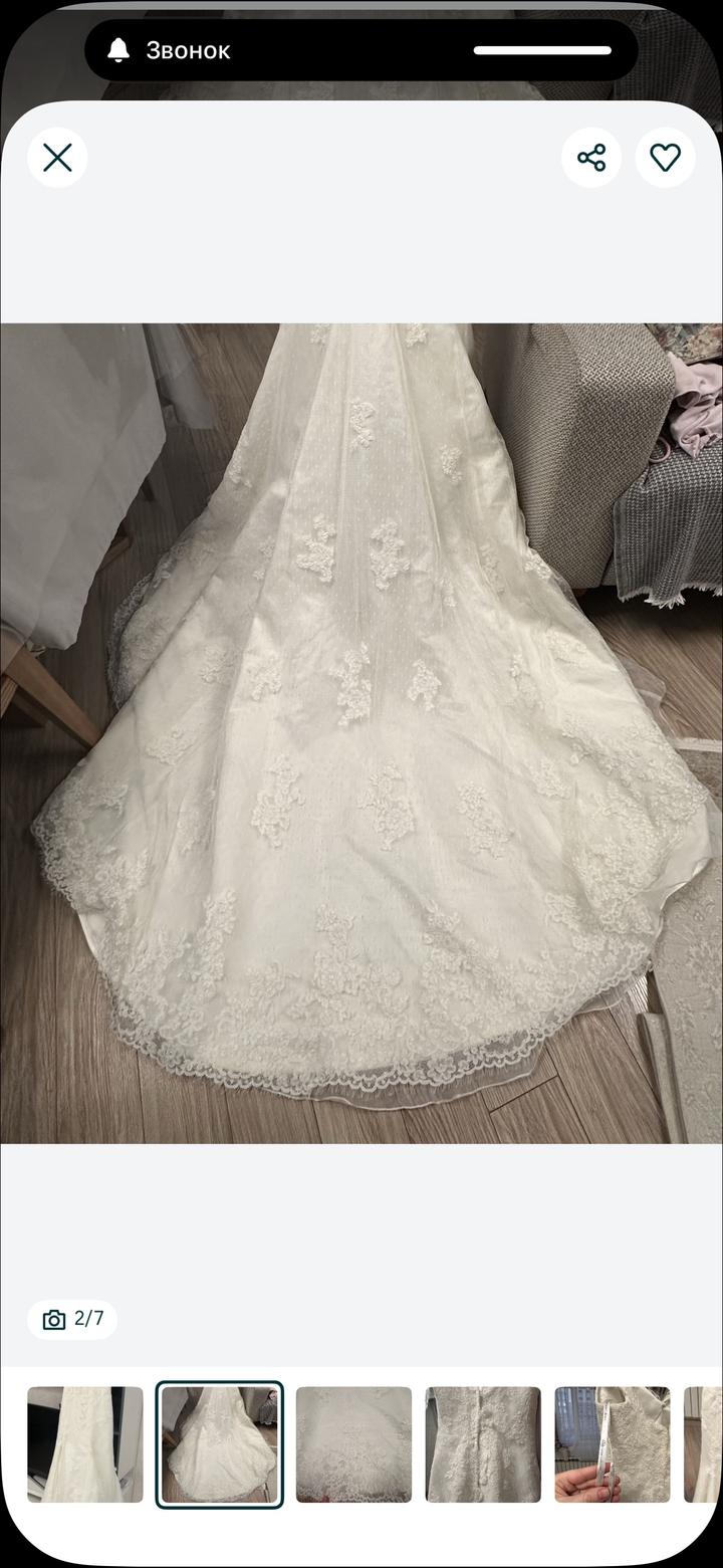 Свадебное платье Oleg Cassini xs-s