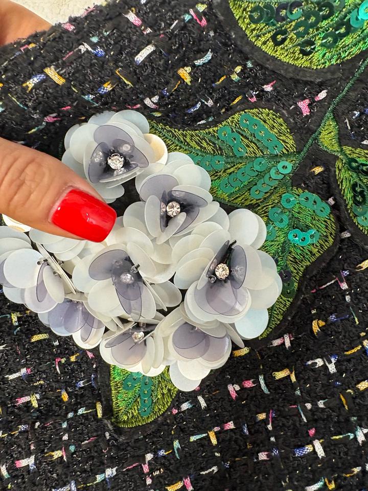 Твидовое платье