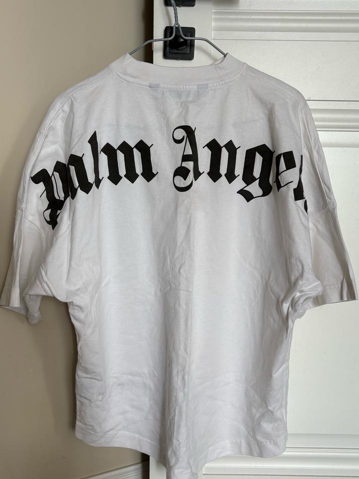 белая футболка Palm Angels