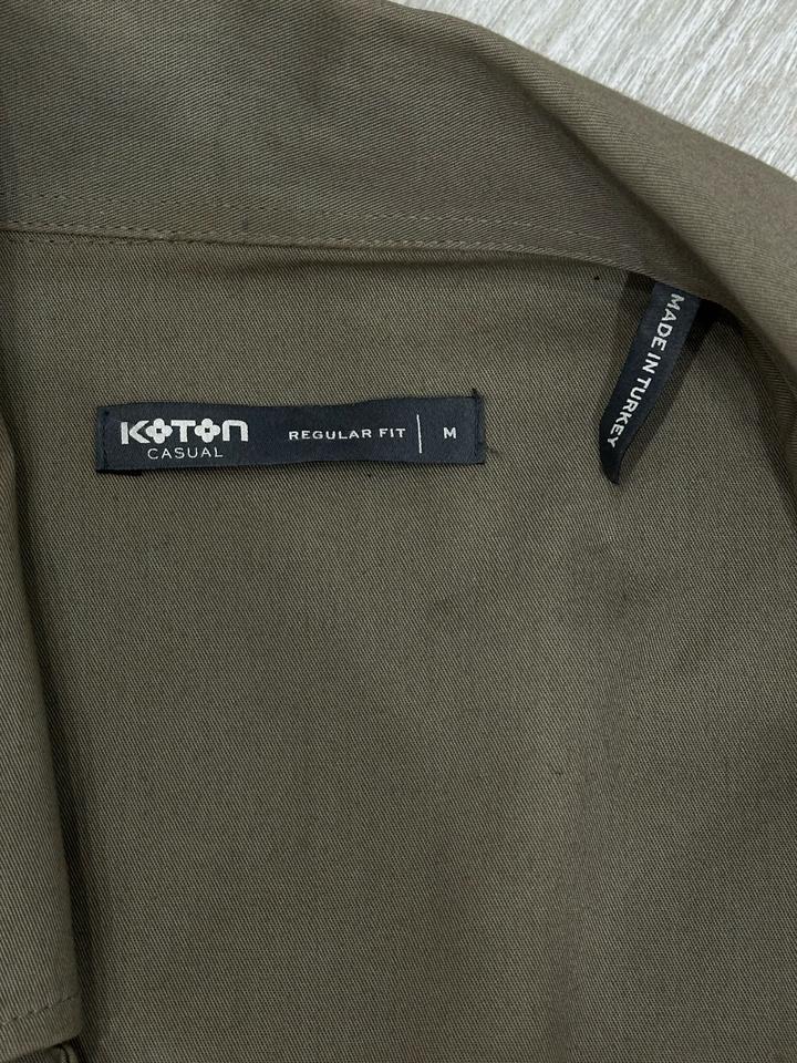 Зеленая рубашка Koton