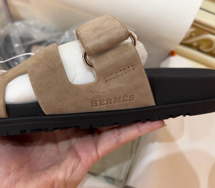 Шипры Hermes Etoupe suede
