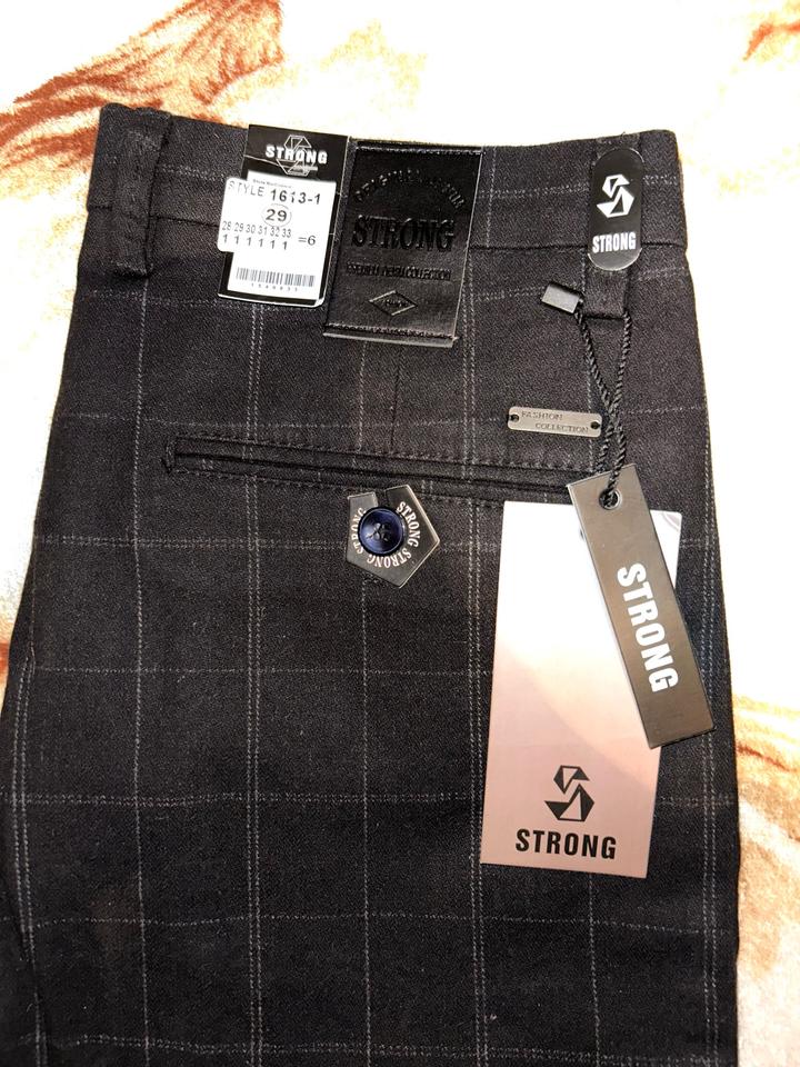 Мужские брюки в клетку