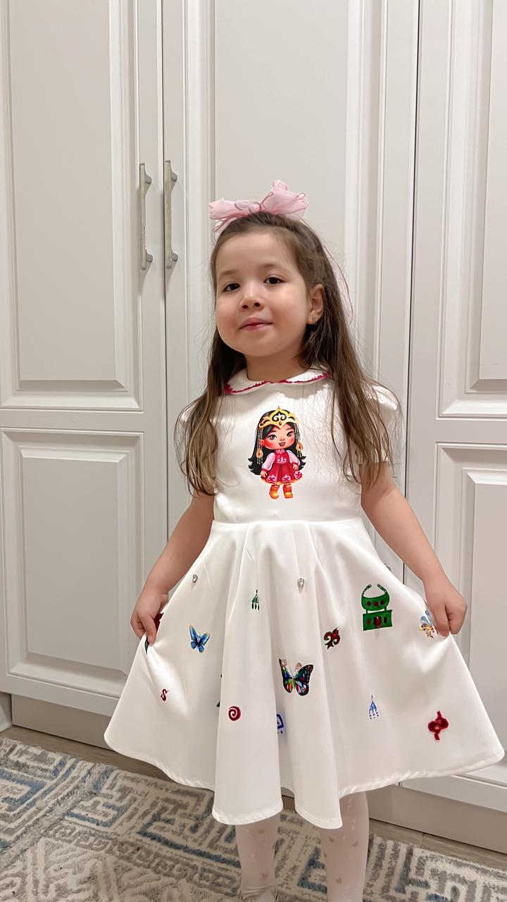 Детское платье ручной работы