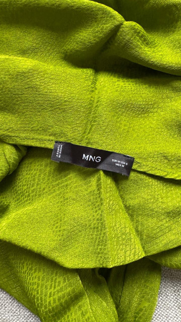 Зеленое платье Mango