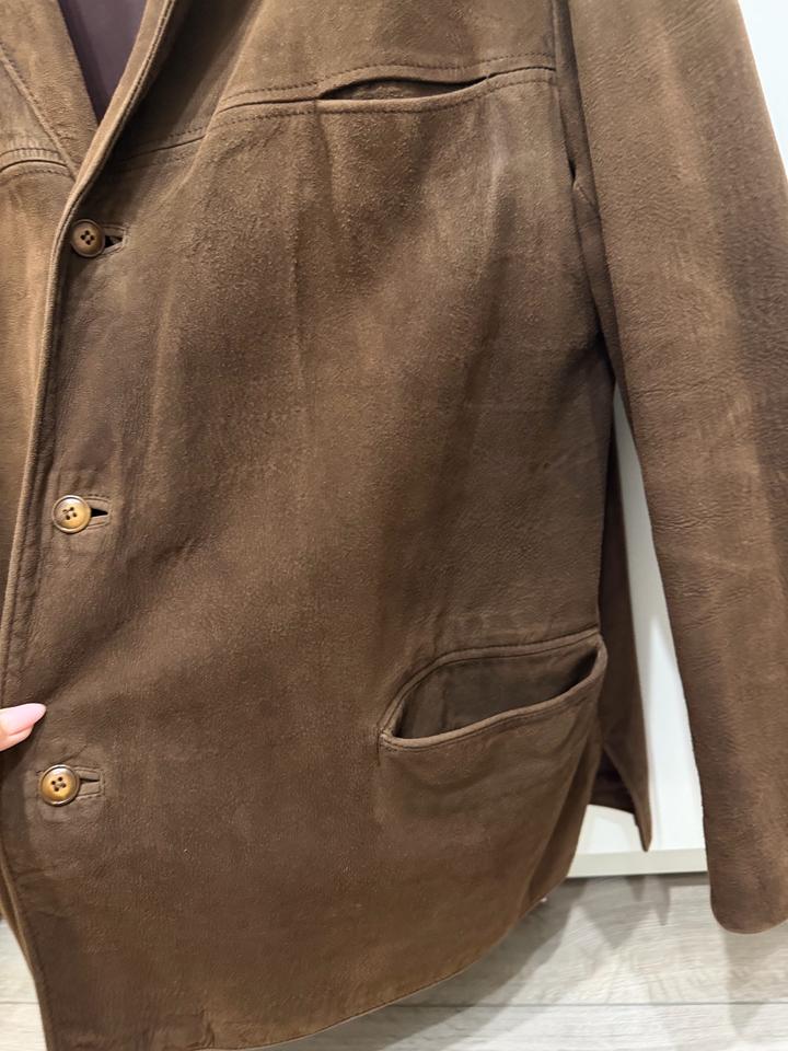 Куртка мужская из натурального замша Adam manz