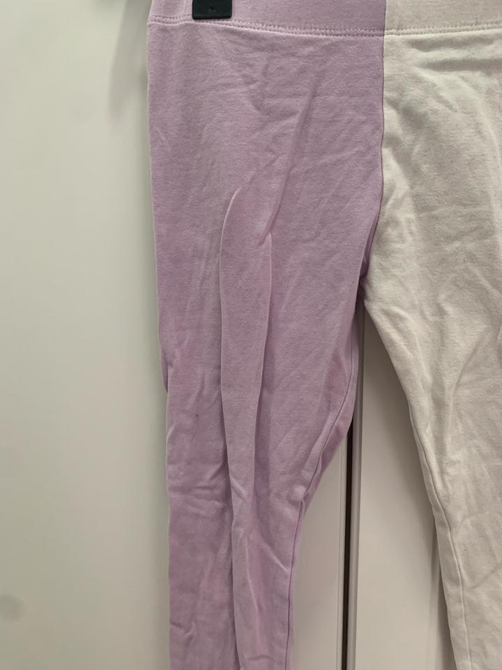 фиолетово - белые ласины NEXT 122 см