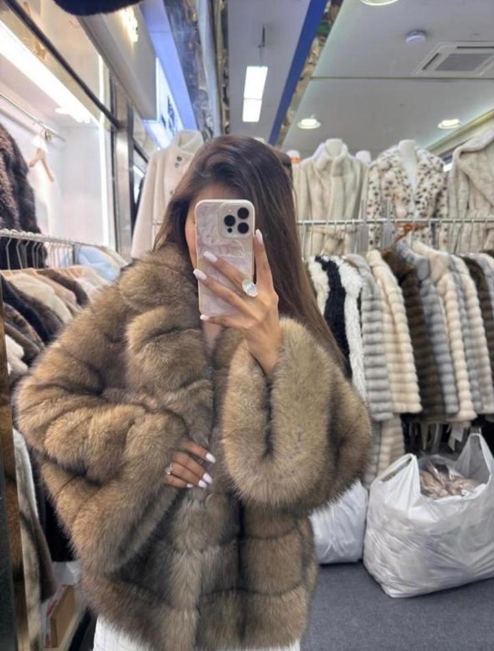 Эко Соболь шуба