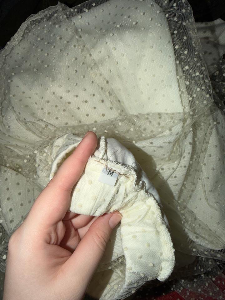 Белая юбка новая